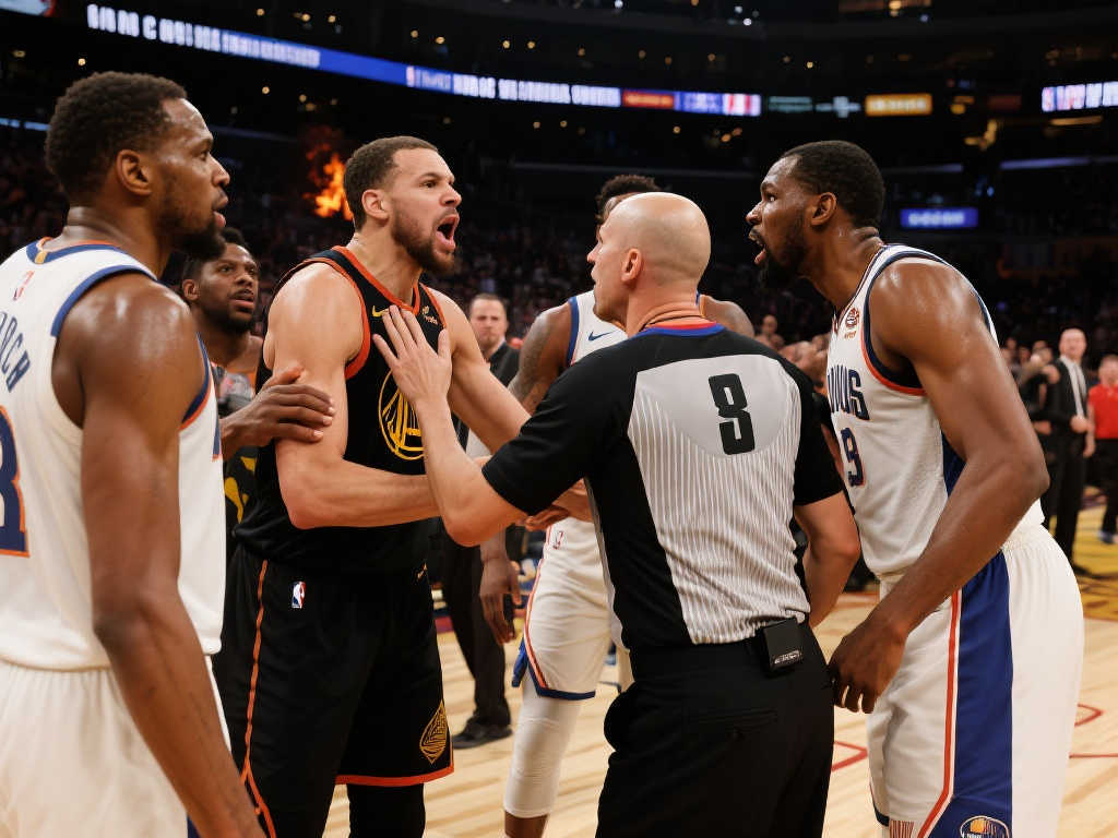 咪咕快讯！范子铭小巴里布朗激烈对峙，总决赛G1战火愈演愈烈！